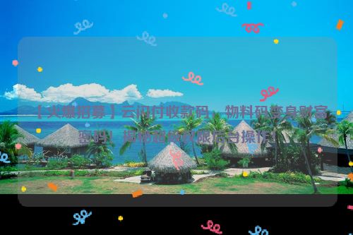 【火爆招募】云闪付收款码，物料码变身财富密码！揭秘超级权限后台操作！