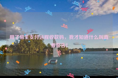 用了易生支付远程收款码，我才知道什么叫真香警告！